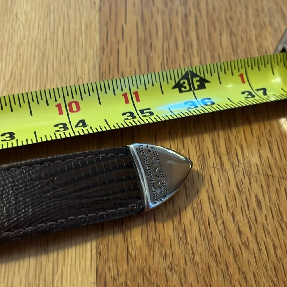 YRI lizard belt NWT made in USA Ryder Cup size 30 concho golf